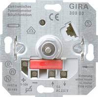 GIRA 030900, Dimmer & Schalter, Eingebaut, Drehregler, Metallisch, CE, 230V
