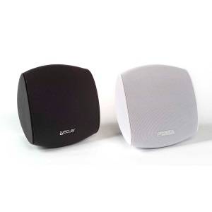 Kindermann AUDEO106 Design-Lautsprecher sw - Schwarz; Weiß - 2er