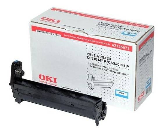 OKI - Cyan - Original - Trommeleinheit - für C5150n, 5250dn, 5250n, 5450dn, 5450n, 5500n, 5510 MFP, 5510n MFP, 5540 MFP