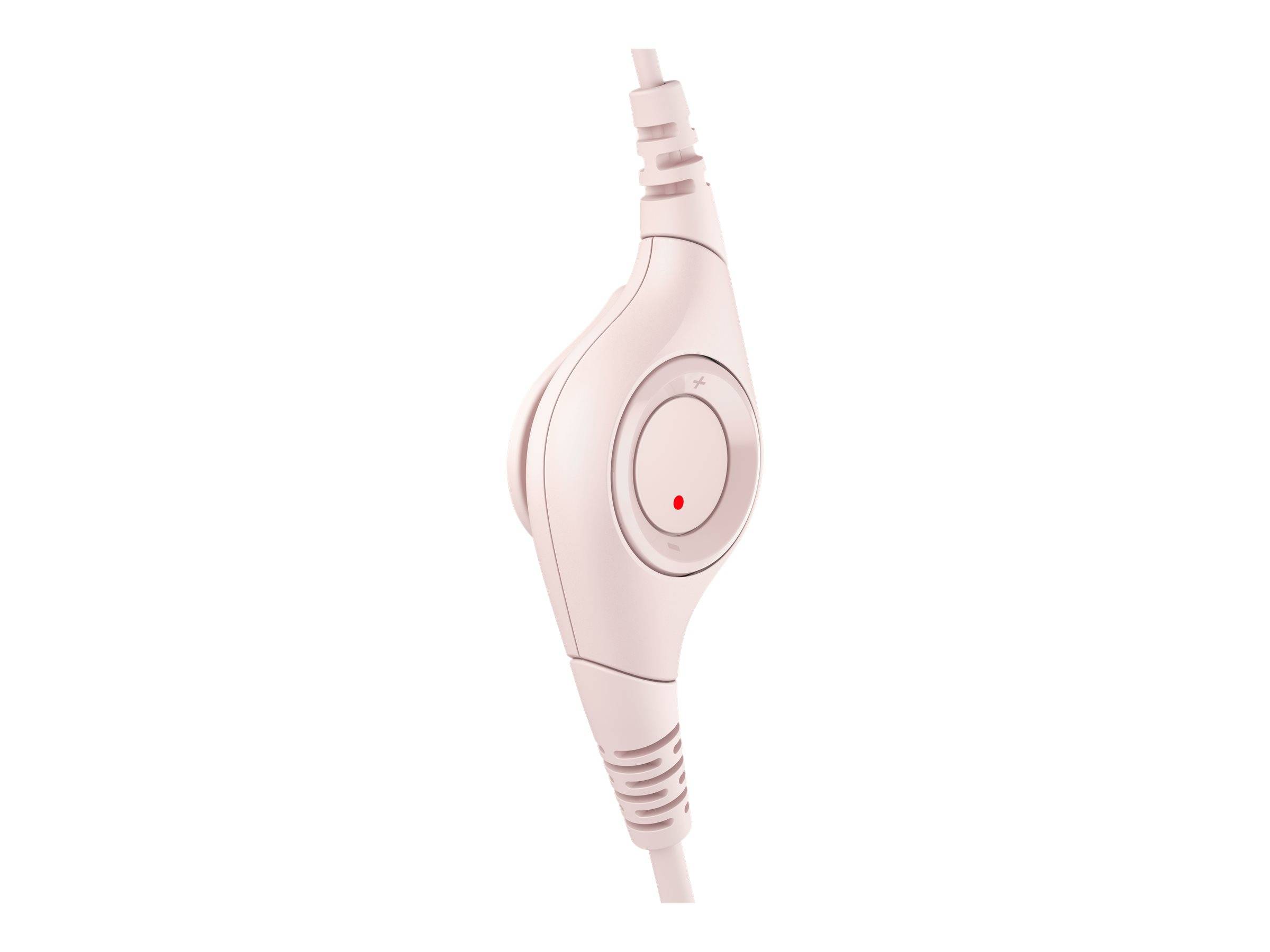 Logitech H390 On Ear Headset kabelgebunden Stereo Rosa Mikrofon-Rauschunterdrückung Headset, Lautstärkeregelung