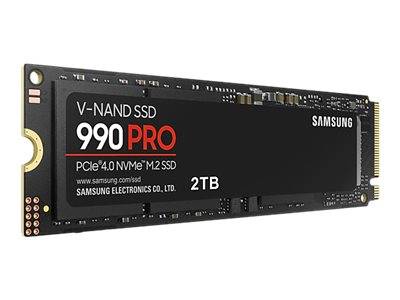 Samsung 990 PRO 2 TB Interne M.2 PCIe NVMe SSD 2280 PCIe NVMe 4.0 x4 Retail MZ-V9P2T0BW