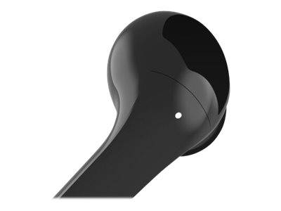 Belkin SoundForm Flow In Ear Headset Bluetooth® Schwarz Noise Cancelling Headset, Ladecase, Schweißresistent