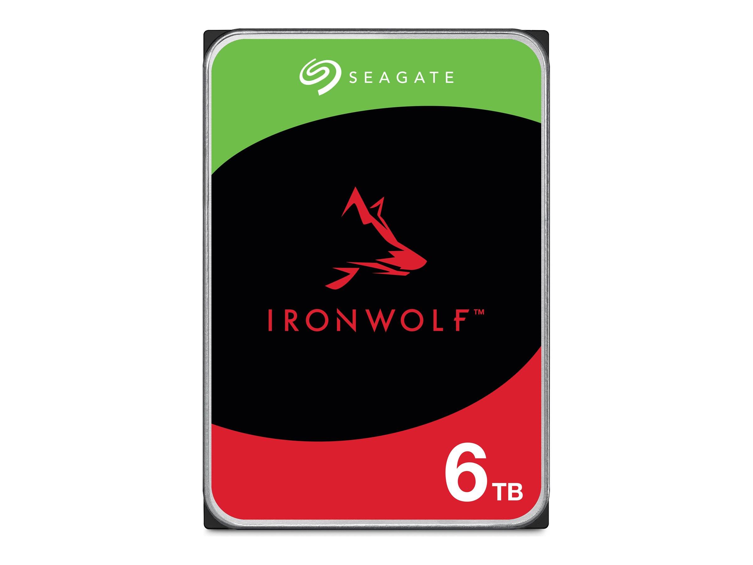 Seagate IronWolf™ 6 TB Interne Festplatte 8.9 cm (3.5 Zoll) SATA III ST6000VN006 Bulk