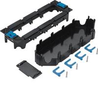 Hager GTVR400, Schwarz, ABS Synthetik, Polycarbonat, EN50085-2-2, 75 mm, 225 mm