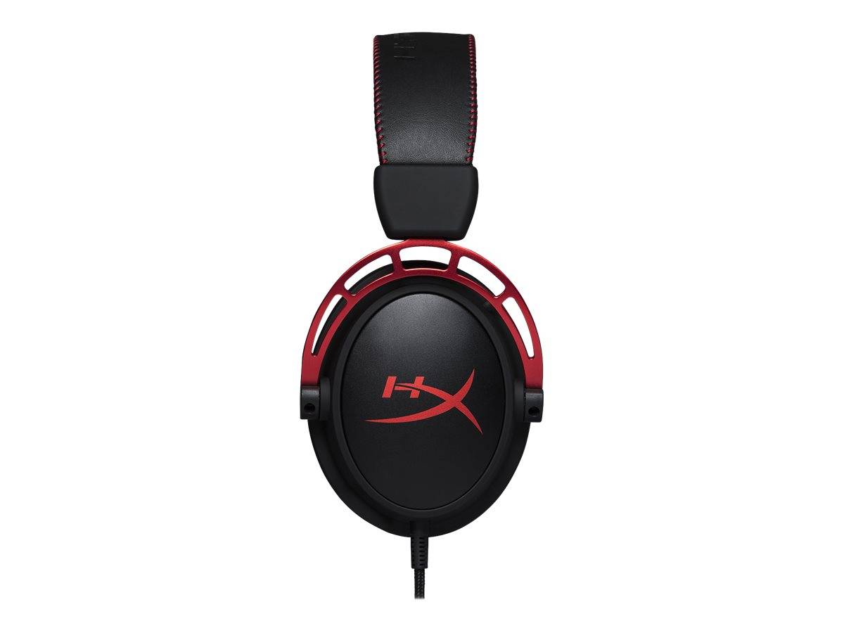 HyperX Cloud Alpha Gaming Headset - Over-Ear - black red -