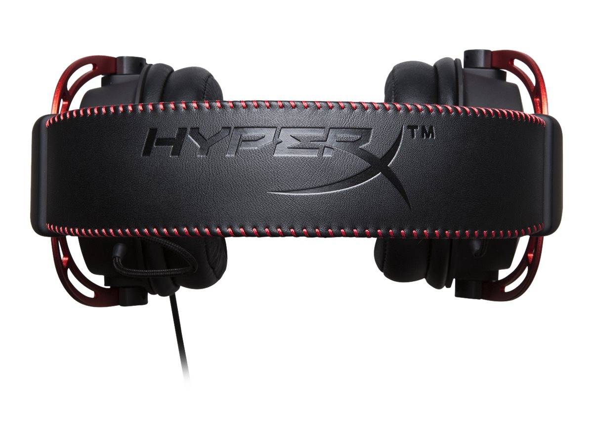 HyperX Cloud Alpha Gaming Headset - Over-Ear - black red -