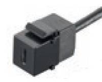BACHMANN Keystone USB 3.1 Kupplung Typ C, Buchse/Stecker, 0,5 m
