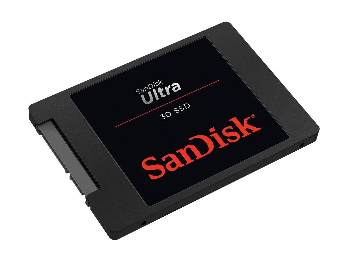 SanDisk Ultra 3D - SSD - 4 TB - intern - 2.5"" (6.4 cm)