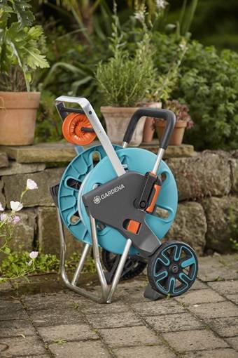 GARDENA 18515-20 CleverRoll M Easy Schlauchwagen 1 St. Türkis, Orange, Grau