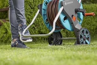 GARDENA 18515-20 CleverRoll M Easy Schlauchwagen 1 St. Türkis, Orange, Grau