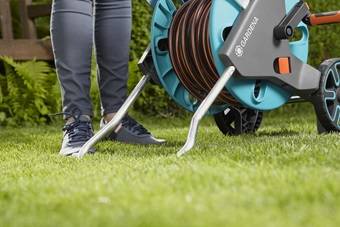 GARDENA 18515-20 CleverRoll M Easy Schlauchwagen 1 St. Türkis, Orange, Grau
