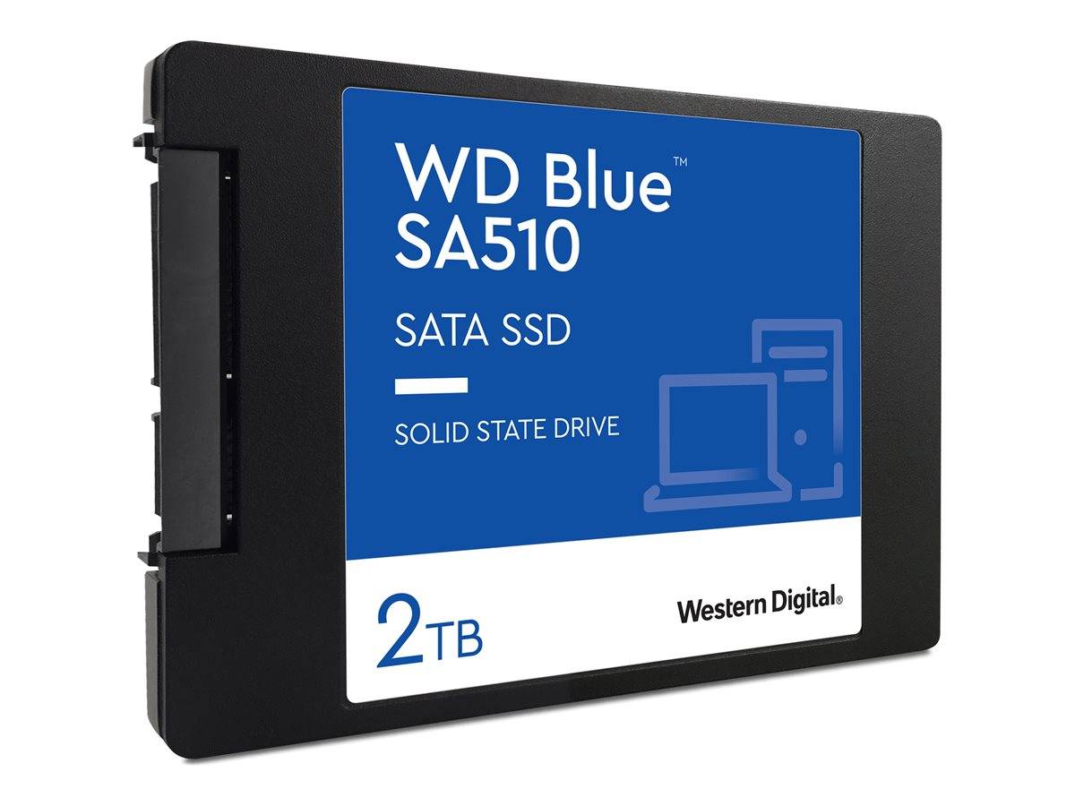 Western Digital Blue™ SA510 2TB Interne SATA SSD 6.35cm (2.5 Zoll) SATA 6 Gb/s Retail WDS200T3B0A