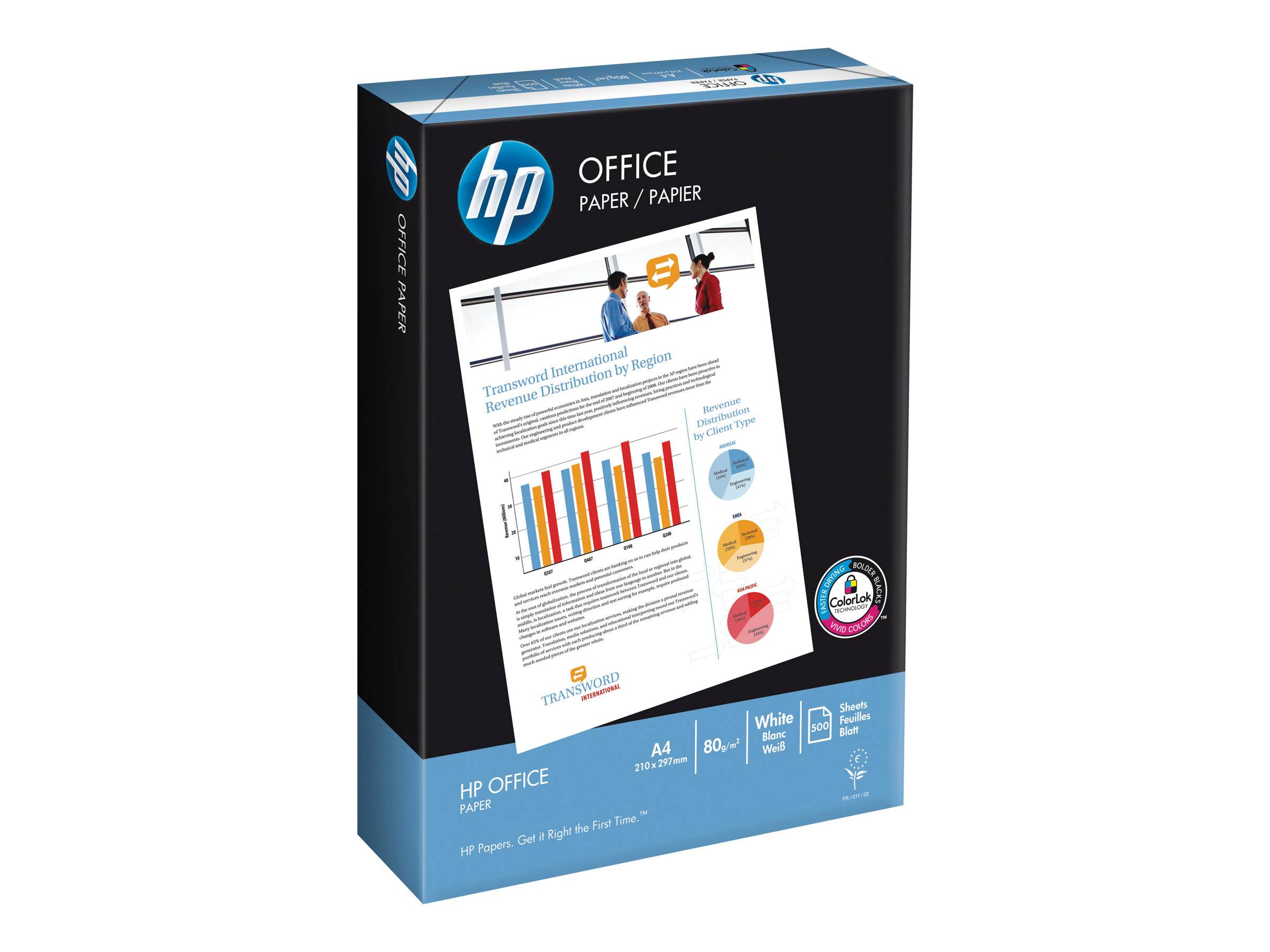 HP Office Paper - A3 (297 x 420 mm) - 80 g/m²