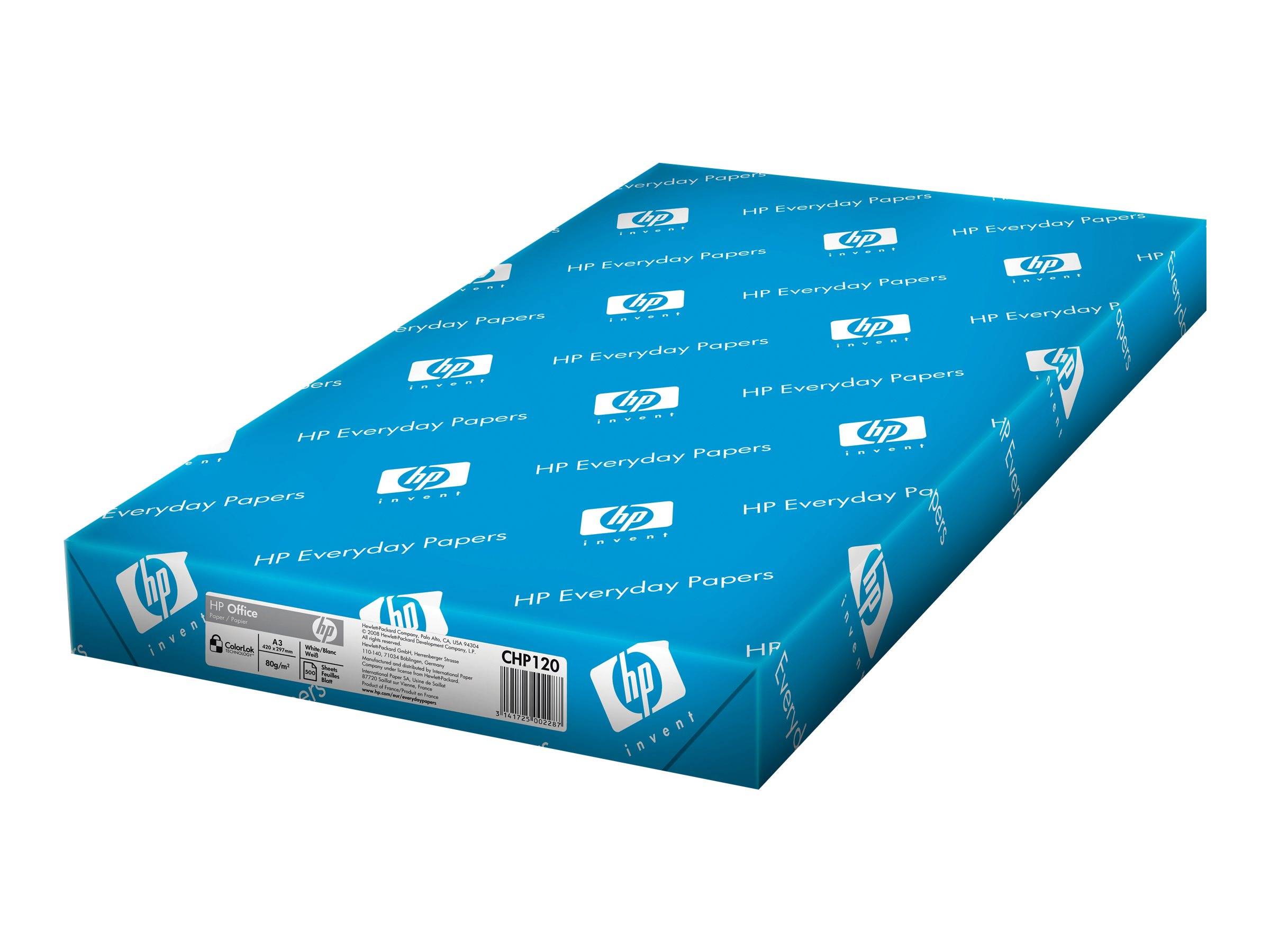 HP Office Paper - A3 (297 x 420 mm) - 80 g/m²