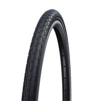 Schwalbe Marathon Racer, 28", Stadt / Trekking, Tubeless-Ready-Reifen, Klappbarer Wulst, Schwarz, 45