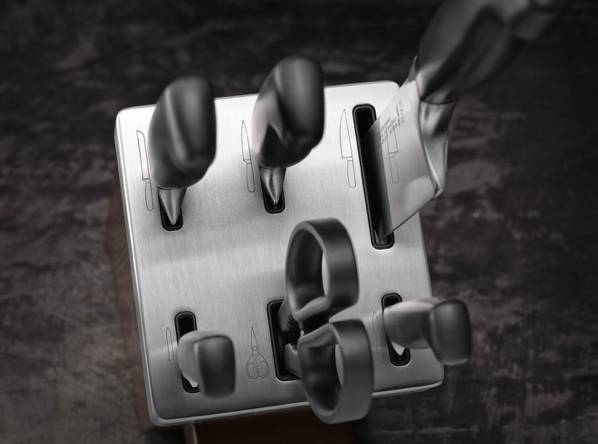 ZWILLING Four Star - Set Messerblock und Messer