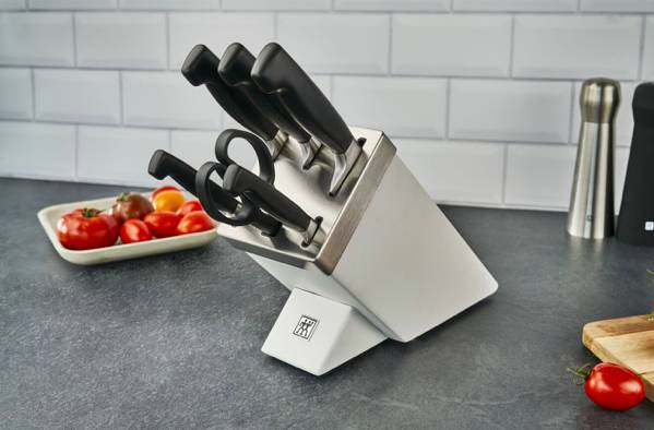 ZWILLING Four Star - Set Messerblock und Messer