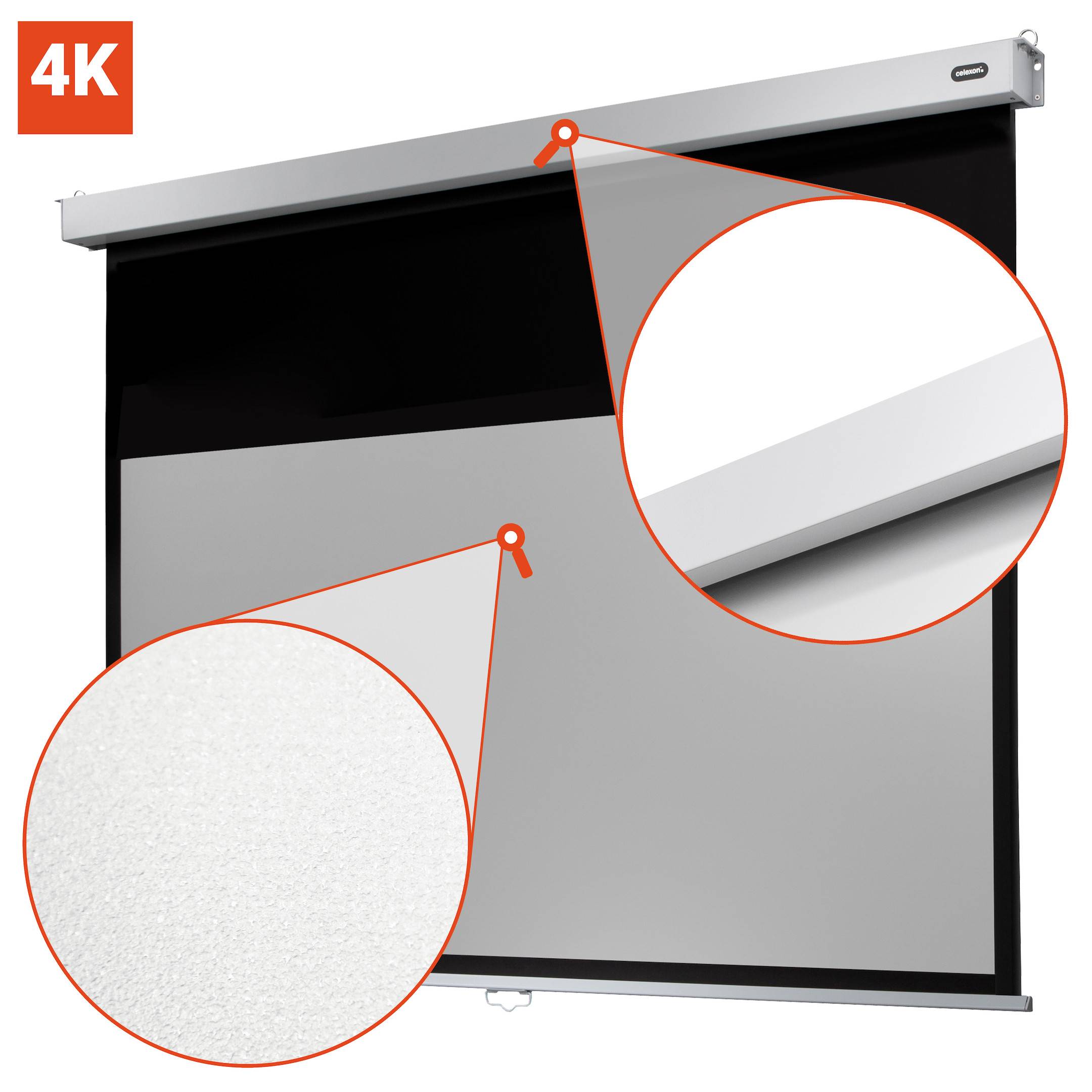 Celexon Rollo Professional Plus 1090787 Rolloleinwand 200 x 113 cm Bildformat: 16:9