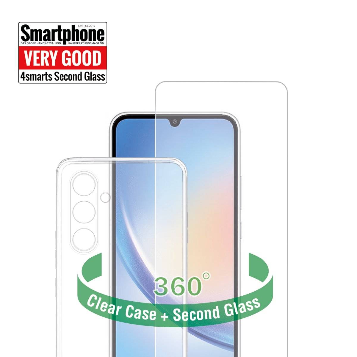 540694 - Samsung - Galaxy S23 FE - Stoßfest - Kratzresistent - Transparent - (Sc