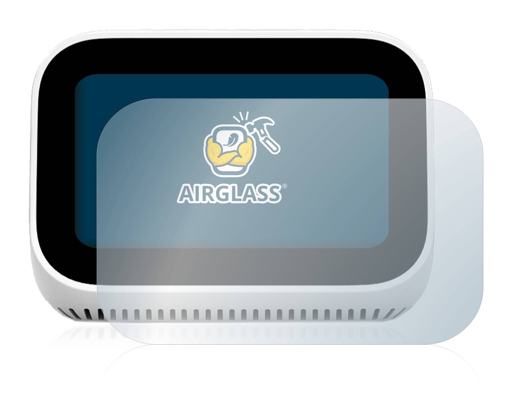 BROTECT AirGlass Flexible Schutz Glas Folie für Xiaomi Smart Clock Klar Transparent