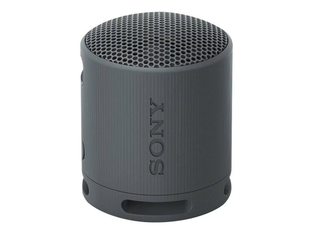Sony SRS-XB100, Kabellos, A2DP, AAC, AVRCP, HFP, SBC, USB Typ-C, Tragbarer Mono-Lautsprecher, Schwar