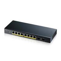 ZyXEL GS1900-10HP - Switch - Smart - 8 x 10/100/1000 (PoE+)