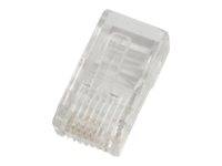 Microconnect KON503-50 cavo di collegamento RJ45 Trasparente (Modular Plug CAT5e Plug 8P8C - Unshielded, 50pcs in one ba