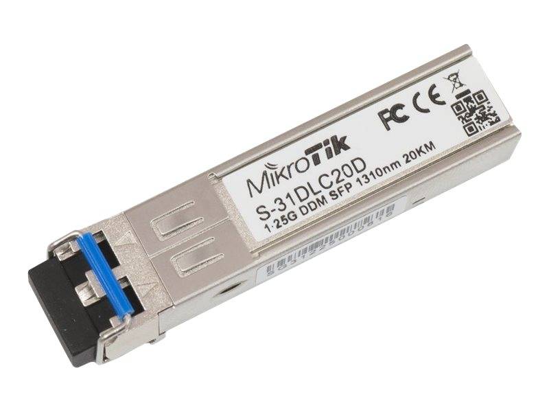 Mikrotik S-85DLC05D - SFP (Mini-GBIC)-Transceiver-Modul - SFP (mini-GBIC) / LC Multi-Mode - bis zu 550m - 850 nm