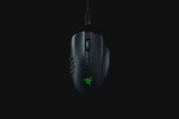 RAZER Naga V2 Pro Ergonomische Gaming-Maus Bluetooth®, Funk, Kabelgebunden Optisch Schwarz 20 Tasten 30000 dpi Ergonomisch