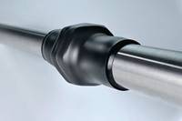 HellermannTyton 323-25211 MM30 140/42 1m length PO-X BK wärmeschrumpfende Schutzmuffe