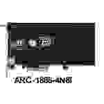 ARECA - Raid Controller ARC-1886-4N8I 4x M.2 und 8-Port Tri Mode 1x SFF 8654 PCIe 4.0 - Raid-Controller - Serial ATA