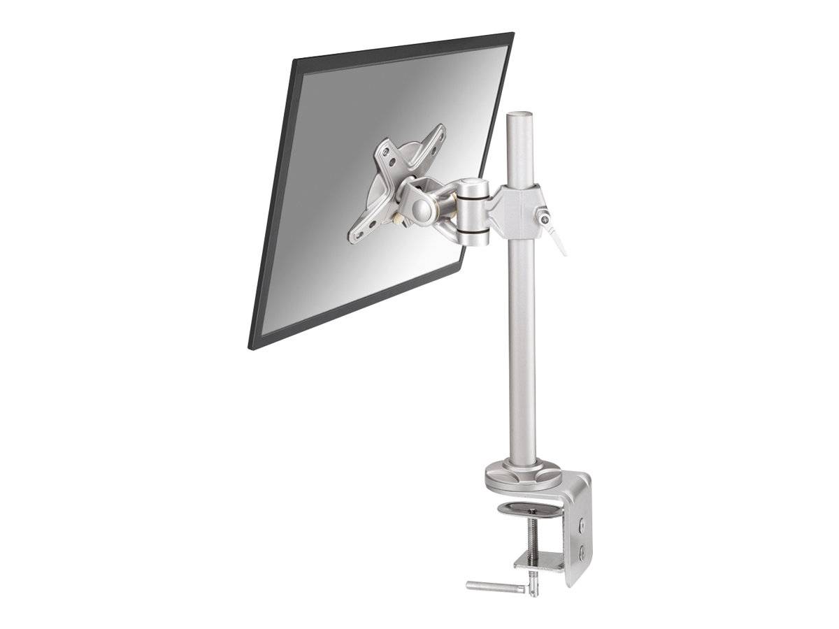 Neomounts FPMA-D1010 1fach Monitor-Tischhalterung 25,4 cm (10") - 76,2 cm (30") Silber Höhenverstellbar, Neigbar, Schwenkbar, Rotierbar