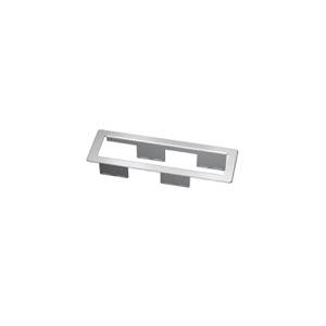 Kindermann CablePort frame with facet, 4-fold - Rahmen für Tischanschlussfeld -