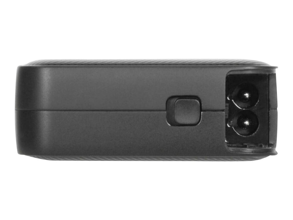 Targus - Netzteil - GaN - 100 Watt - PD - 4 Ausgabeanschlussstellen (2 x USB-C, 2 x 9-polige USB Typ A)