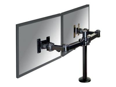 Neomounts FPMA-D960DG - Befestigungskit - Voll beweglich - für 2 LCD-Displays - Schwarz - Bildschirmgröße: 25.4-68.6 cm