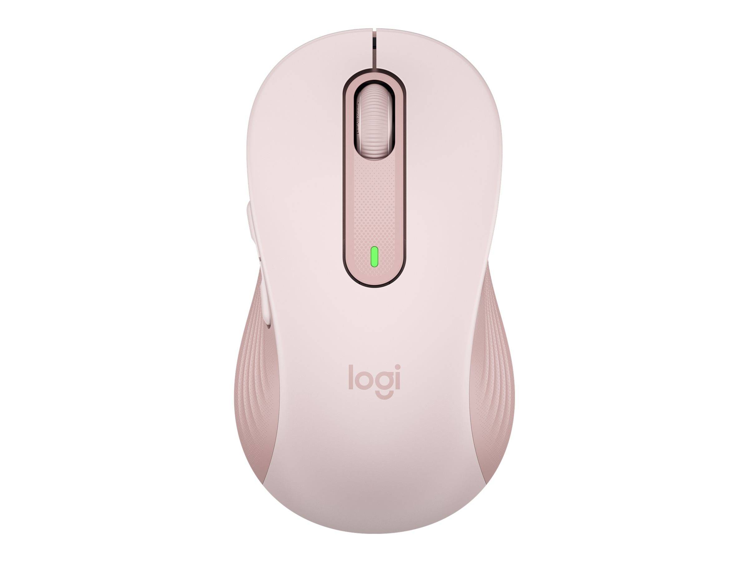 Logitech Signature M650 L Maus Funk, Bluetooth® Rechtshänder Größe: L Optisch Rose 5 Tasten 4000 dpi