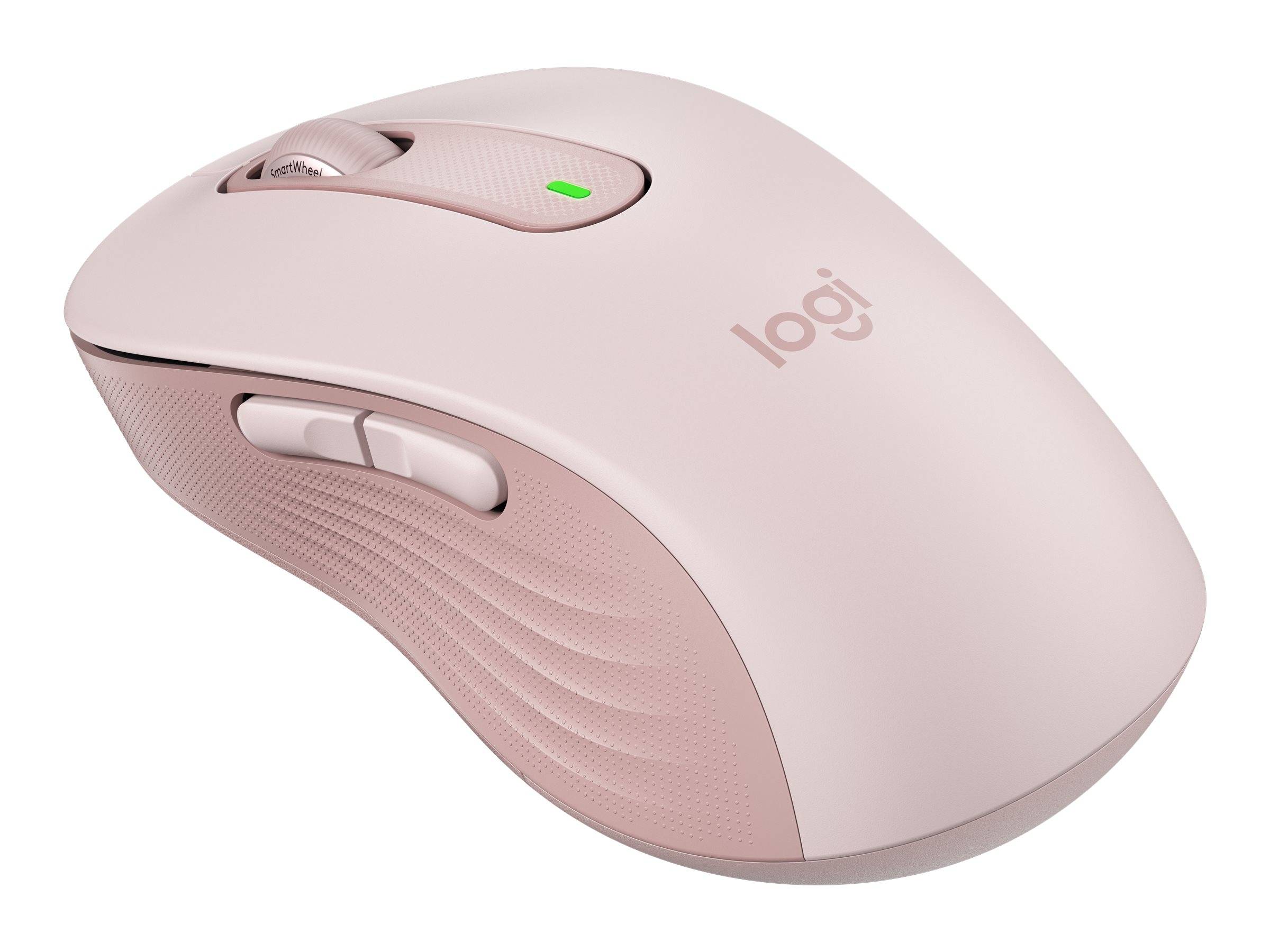 Logitech Signature M650 L Maus Funk, Bluetooth® Rechtshänder Größe: L Optisch Rose 5 Tasten 4000 dpi