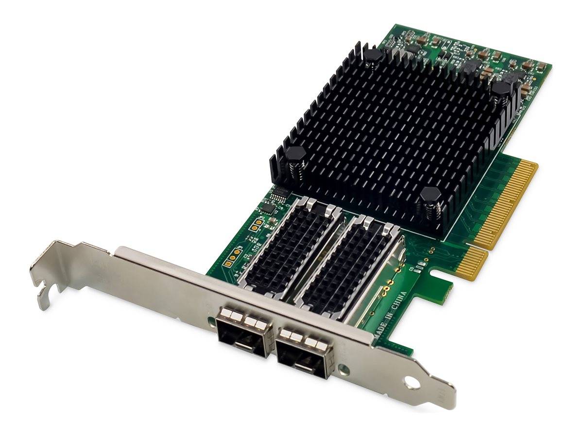DIGITUS Netzwerkkarte SFP28 Dual-Port 25G PCIe Multimedia-Technik Netzwerkkarten