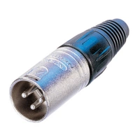Neutrik NC3MX XLR-Steckverbinder Stecker, gerade Polzahl: 3 Silber 1 St. Neutrik NC3MX XLR-Steckverbinder Stecker, gerade Polzahl: 3 Silber 1 St.