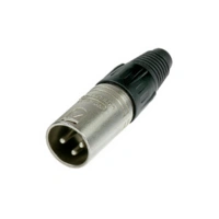 Neutrik NC3MX XLR-Steckverbinder Stecker, gerade Polzahl: 3 Silber 1 St. Neutrik NC3MX XLR-Steckverbinder Stecker, gerade Polzahl: 3 Silber 1 St.