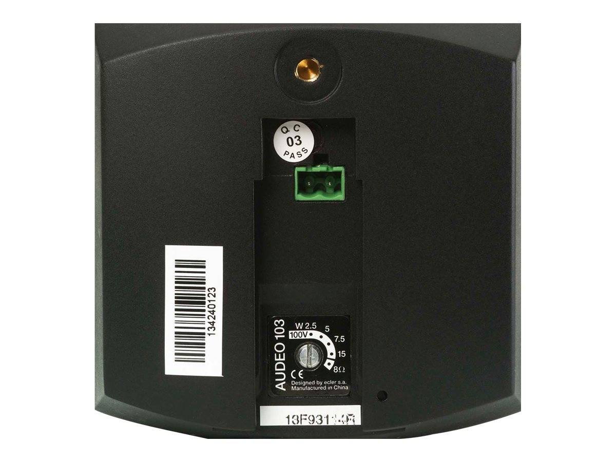 Kindermann AUDEO103 Design-Lautsprecher sw