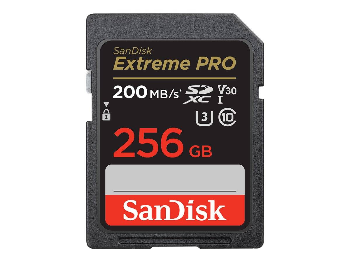 SanDisk Extreme PRO 256 GB SDXC UHS-I Klasse 10