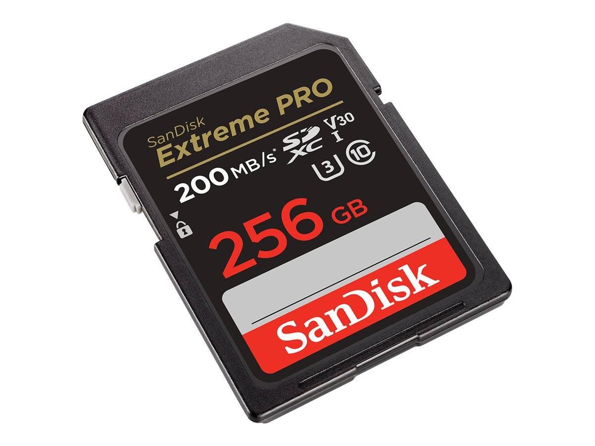 SanDisk Extreme PRO 256 GB SDXC UHS-I Klasse 10
