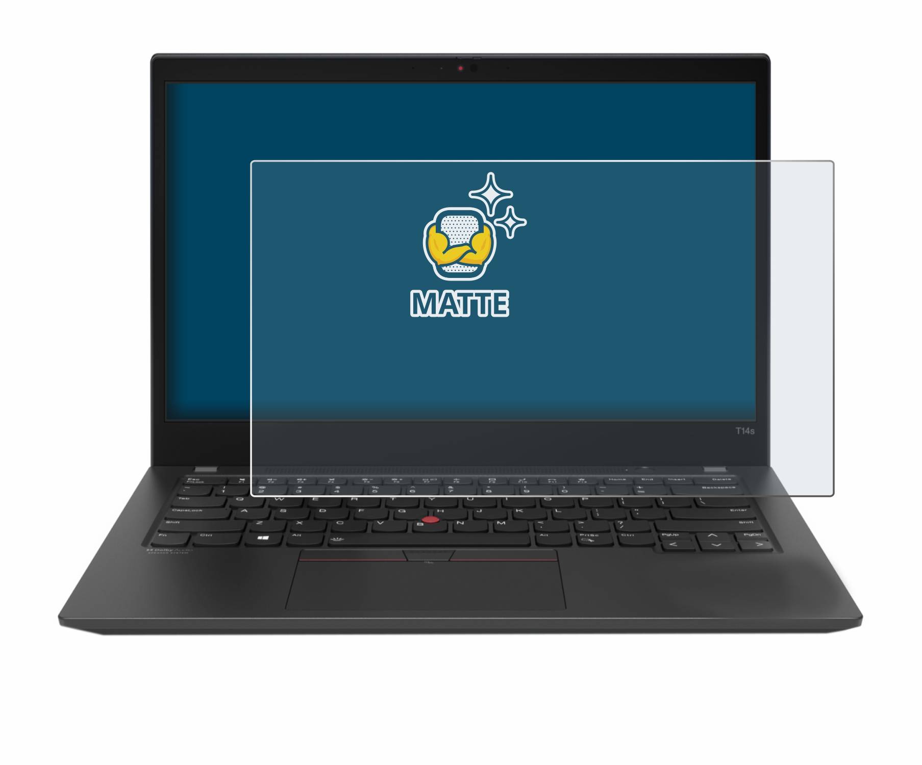 BROTECT Schutzfolie für Lenovo ThinkPad T14s Gen 2 Folie Matt Entspiegelt