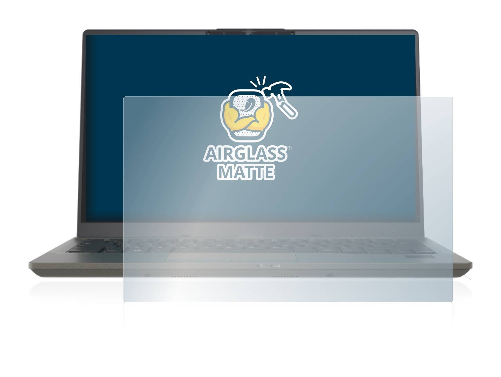 BROTECT AirGlass Matte Schutzglas Folie für Fujitsu Lifebook