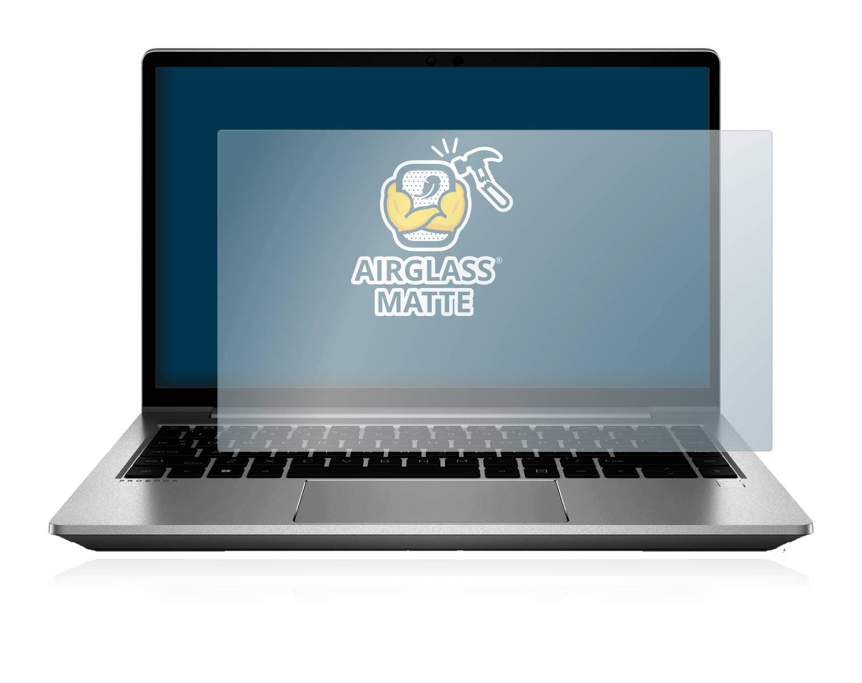 BROTECT AirGlass Matte Schutzglas Folie für HP ProBook 640