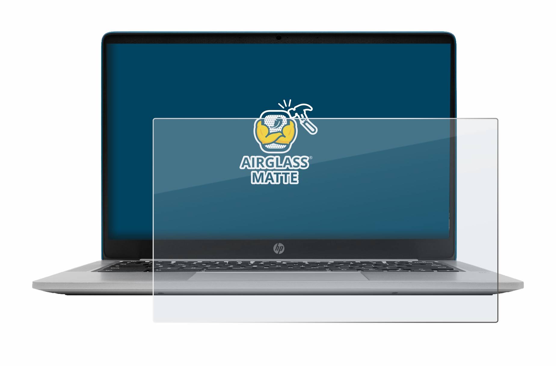 BROTECT AirGlass Matte Schutzglas Folie für HP Chromebook