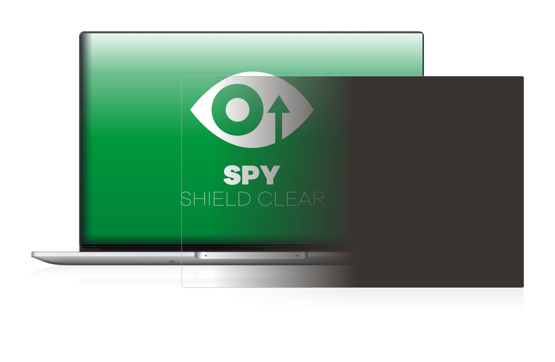 upscreen Spy Shield Clear Premium Blickschutzfolie für Huawei MateBook D 14