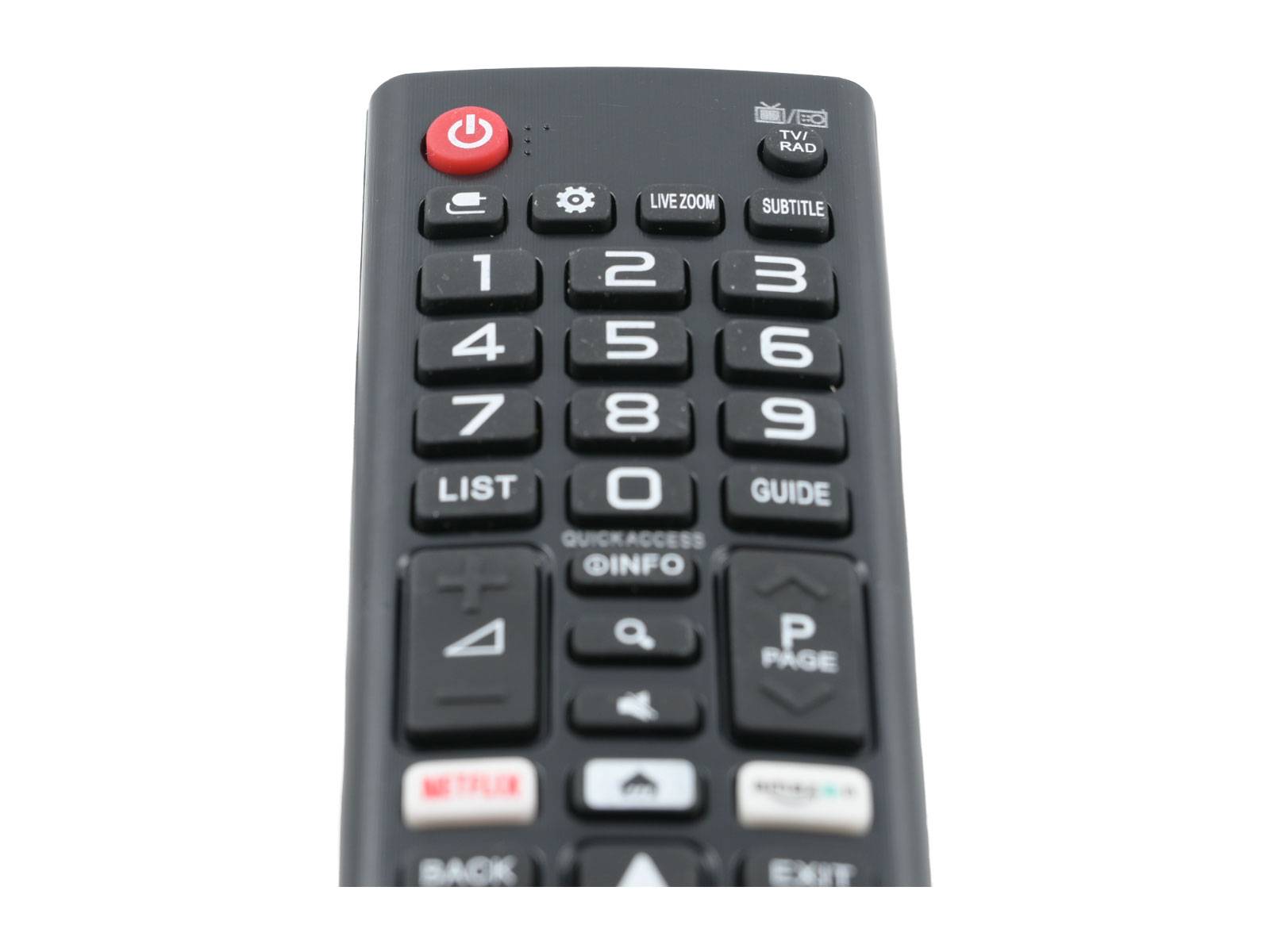 azurano Fernbedienung AKB75375608 für LG 4K UHD LK UK SK & OLED W G E C B Serien ab 2018 - SUB AN-MR18BA