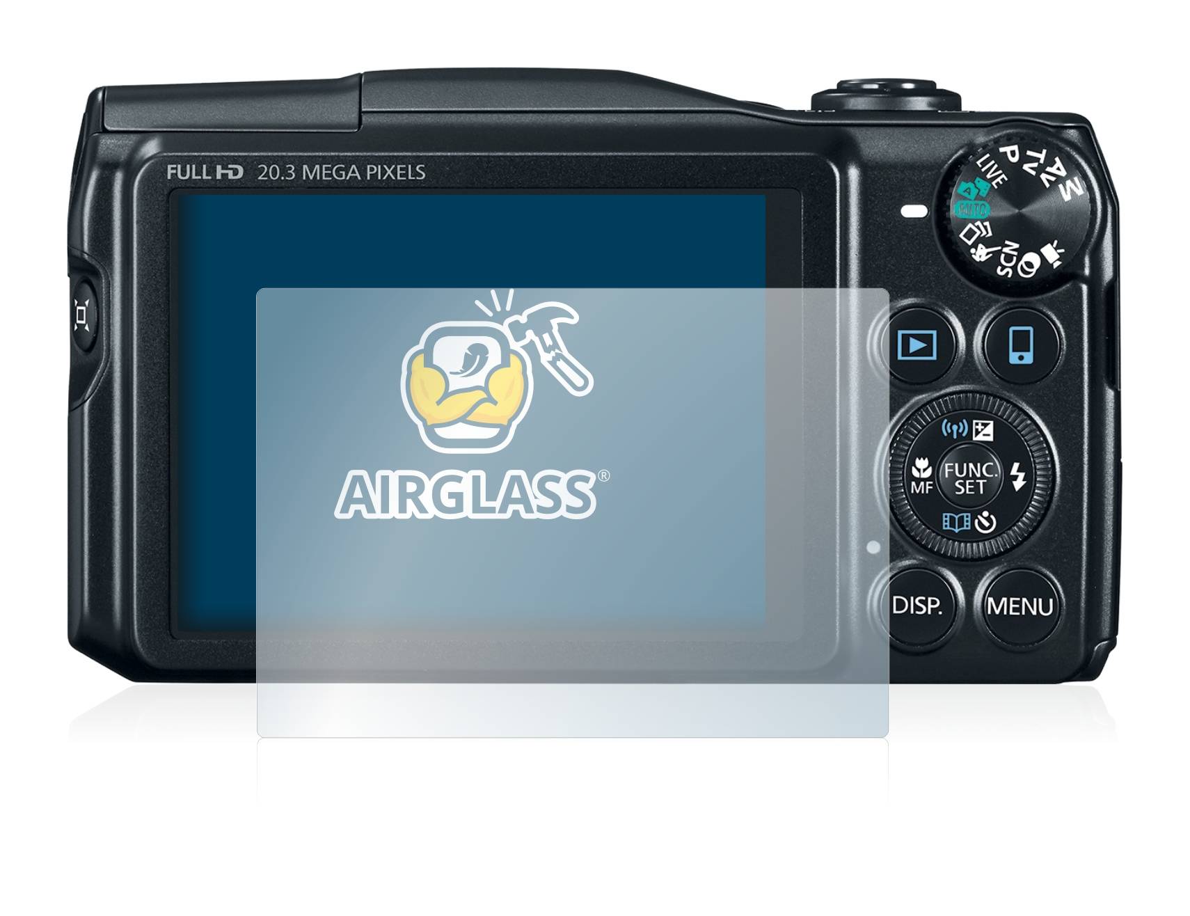 BROTECT AirGlass Schutzglas Folie für Canon PowerShot SX710